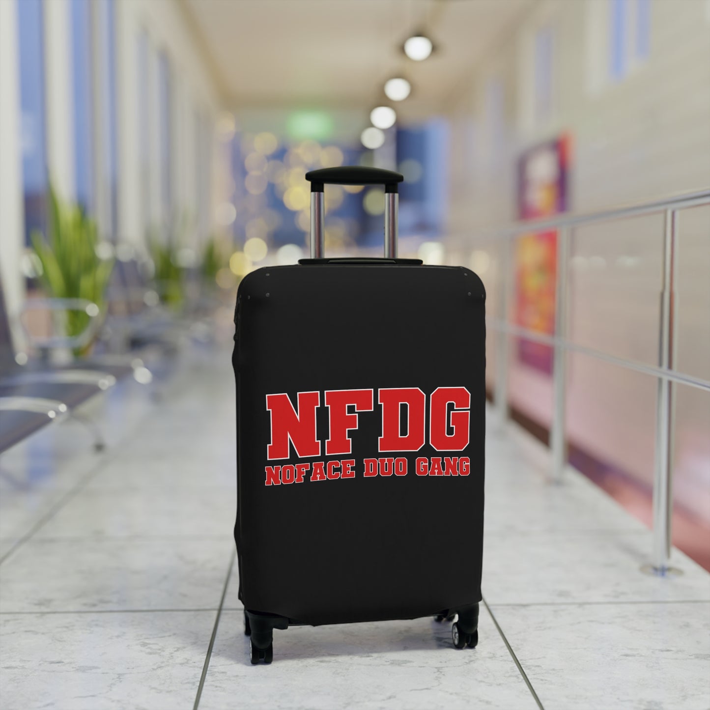 NFDG Customizable Travel Luggage Cover