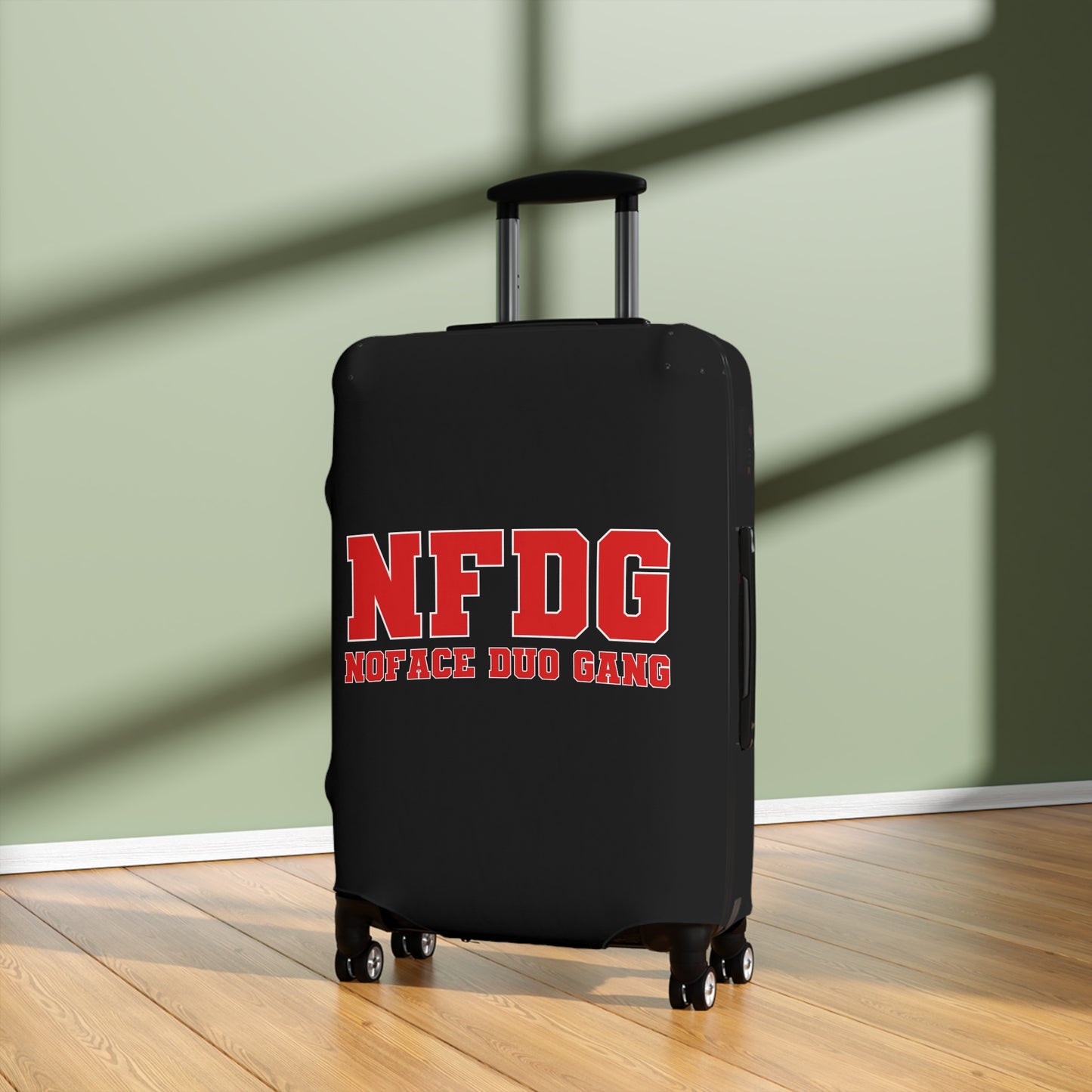 NFDG Customizable Travel Luggage Cover