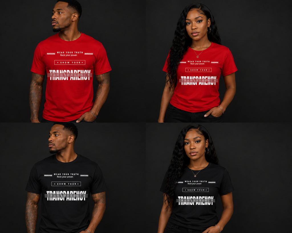 TRANSPARENCY Wear your truth