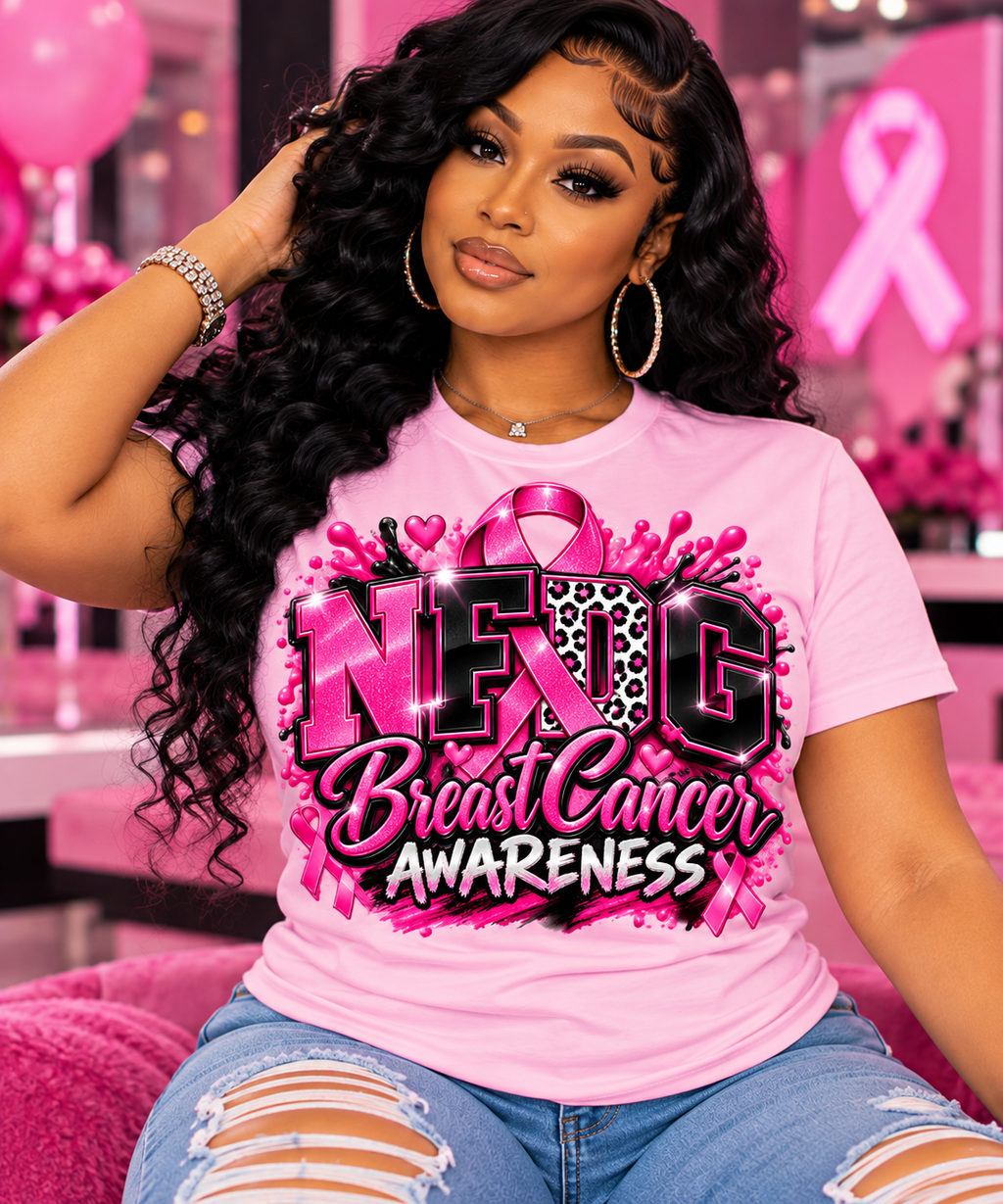 NFDG Breast Cancer Awareness T-Shirt 🎀