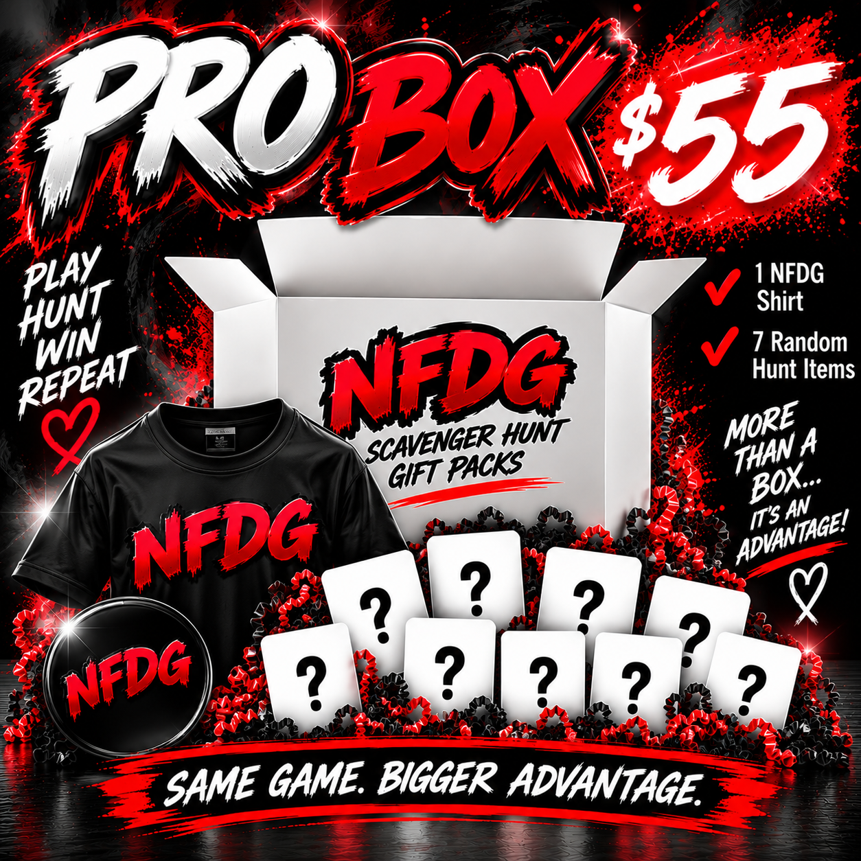 NFDG Scavenger Hunt Game Packs