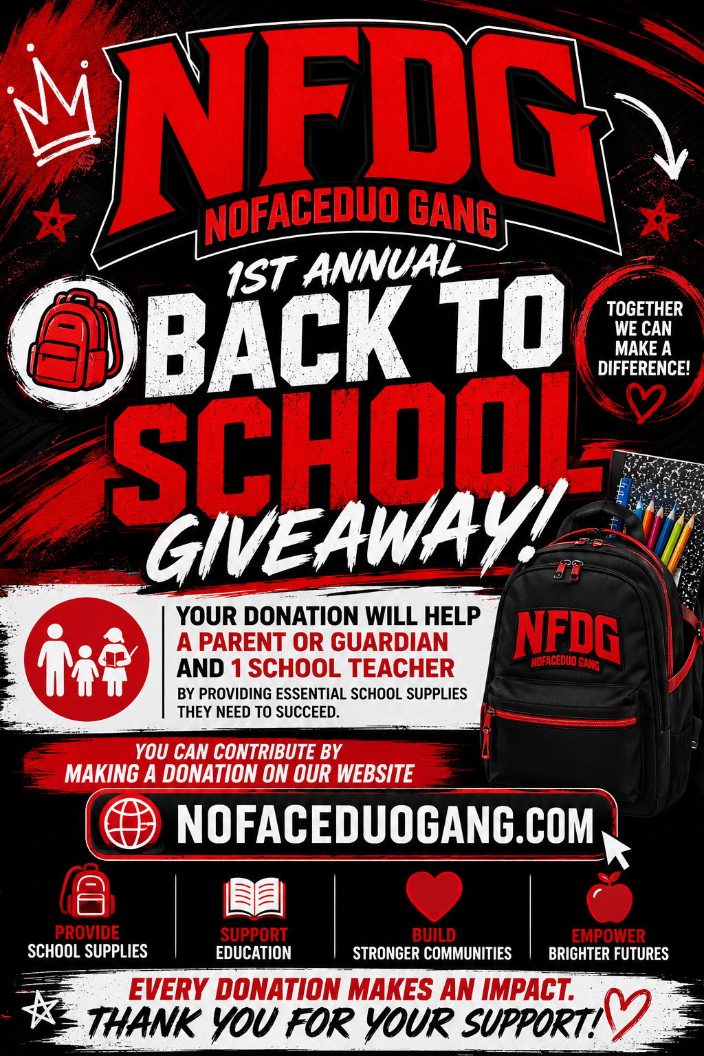 NFDG Back to school