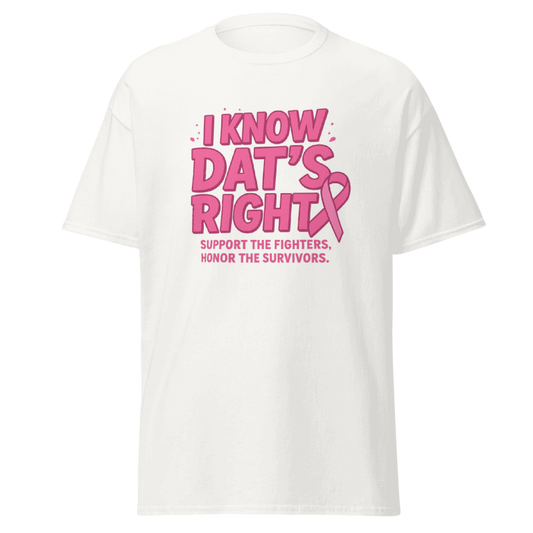 I know Dat's right Breast Cancer Awareness